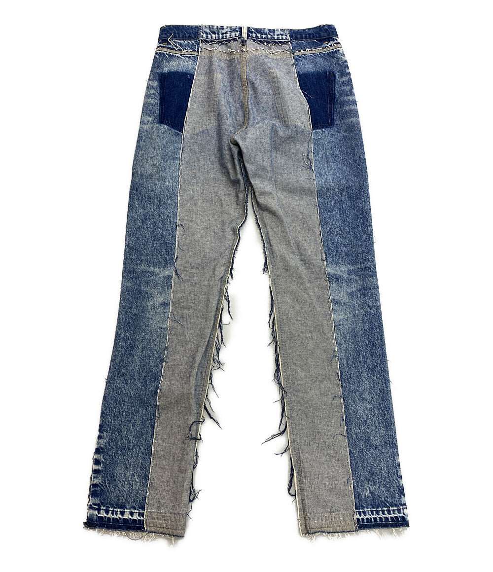 Maison Margiela 1 デニムパンツ リサイクルパッチワークデニム 21SS レディース SIZE 46 メゾンマルジェラ