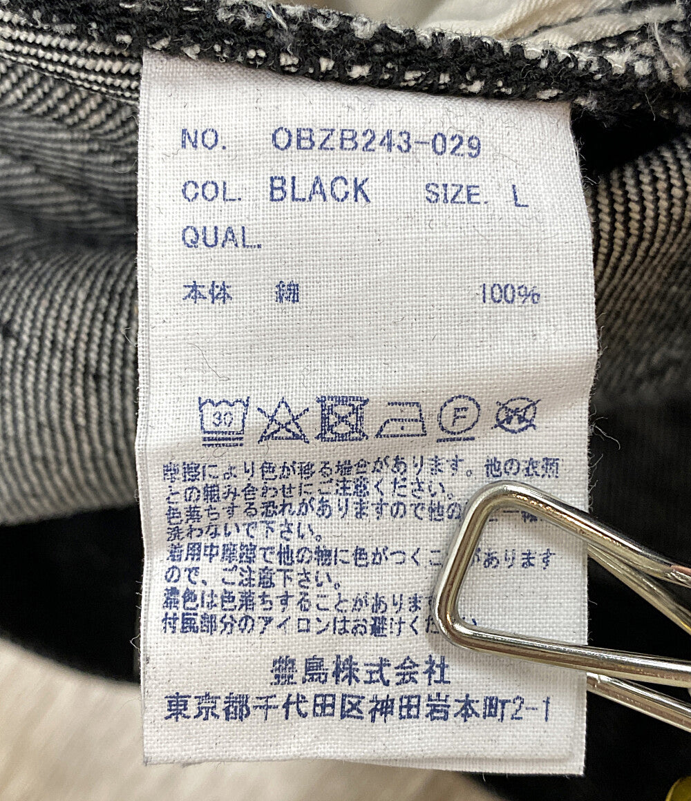 美品 オブレクト パンツ スリムストレートジーンズ     OBZB243-029 レディース SIZE L  OBLEKT