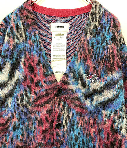 ダブレット  カーディガン mix animal jacquard      メンズ SIZE M  DOublet