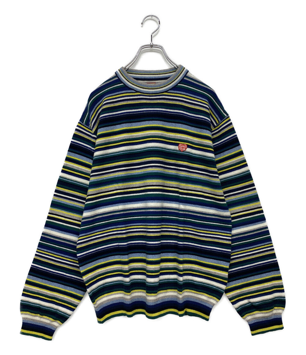 美品 HUMAN MADE ニット MULTI STRIPED KNIT メンズ SIZE XL ヒューマンメード