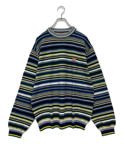 美品 HUMAN MADE ニット MULTI STRIPED KNIT メンズ SIZE XL ヒューマンメード