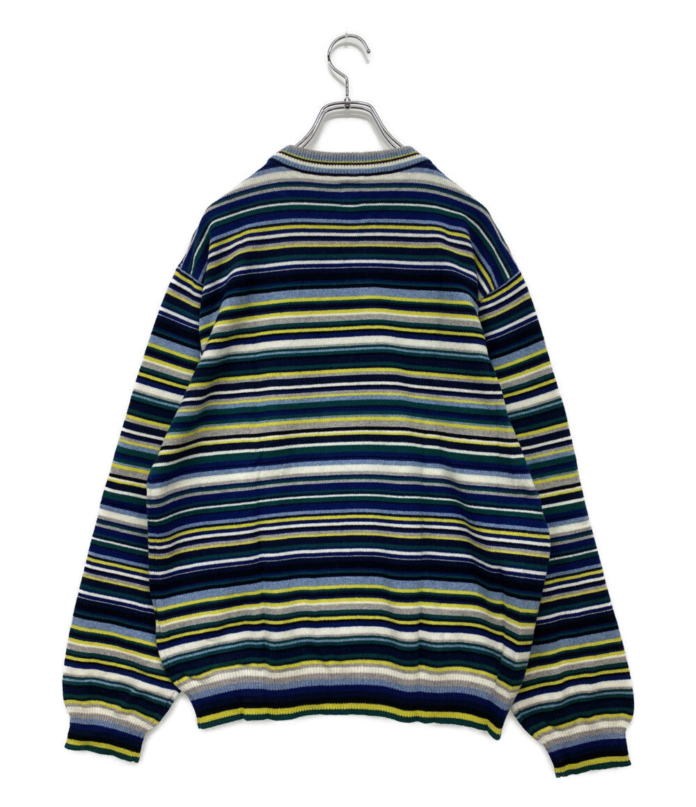 美品 HUMAN MADE ニット MULTI STRIPED KNIT メンズ SIZE XL ヒューマンメード