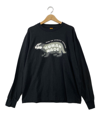 ヒューマンメード  長袖Ｔシャツ アナグマ      メンズ SIZE L  HUMAN MADE