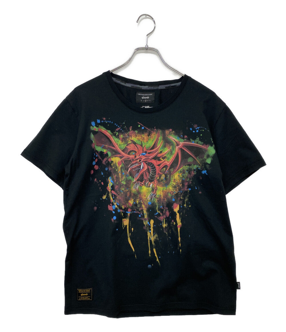 グラム 遊戯王 半袖Ｔシャツ オシリスの天空竜 Tee メンズ SIZE 2 glamb × 遊戯王