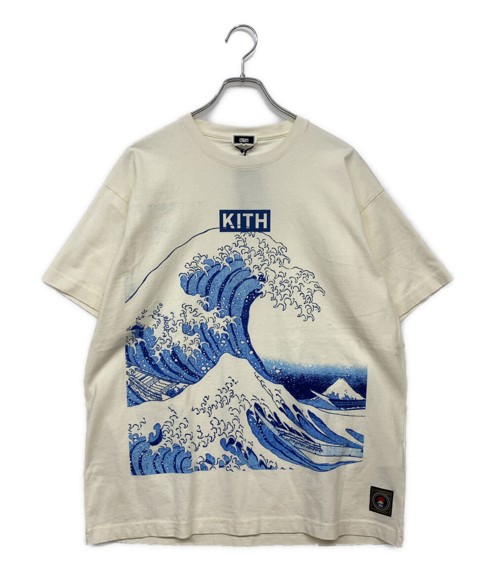 美品 キス 半袖Ｔシャツ tokyo great wave      メンズ SIZE L  KITH