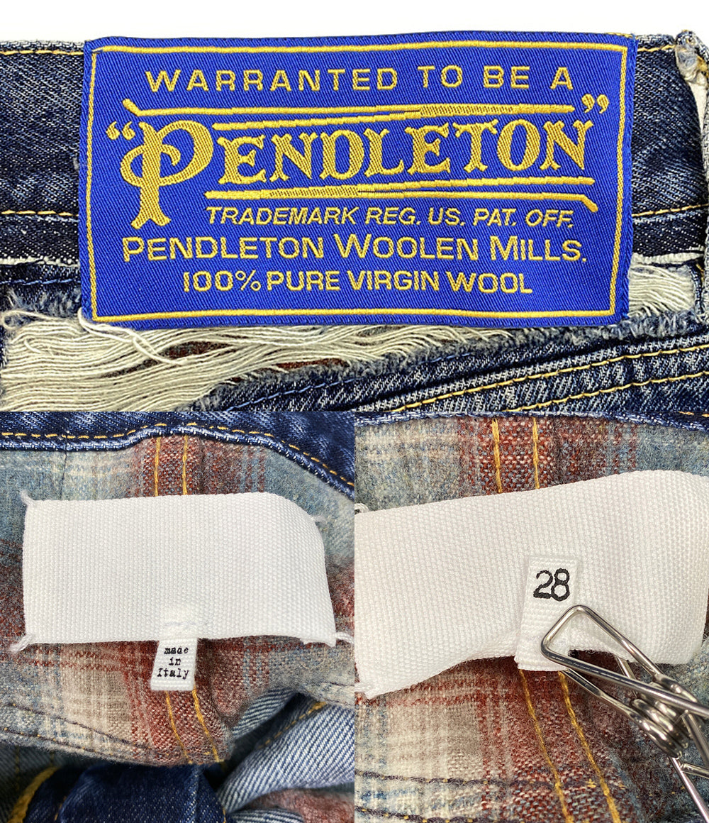 Maison Margiela×PENDLETON ペンドルトン デニムパンツ YORK DENIM PANTS メンズ SIZE 28 メゾンマルジェラ
