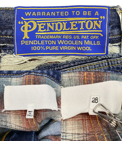 Maison Margiela×PENDLETON ペンドルトン デニムパンツ YORK DENIM PANTS メンズ SIZE 28 メゾンマルジェラ