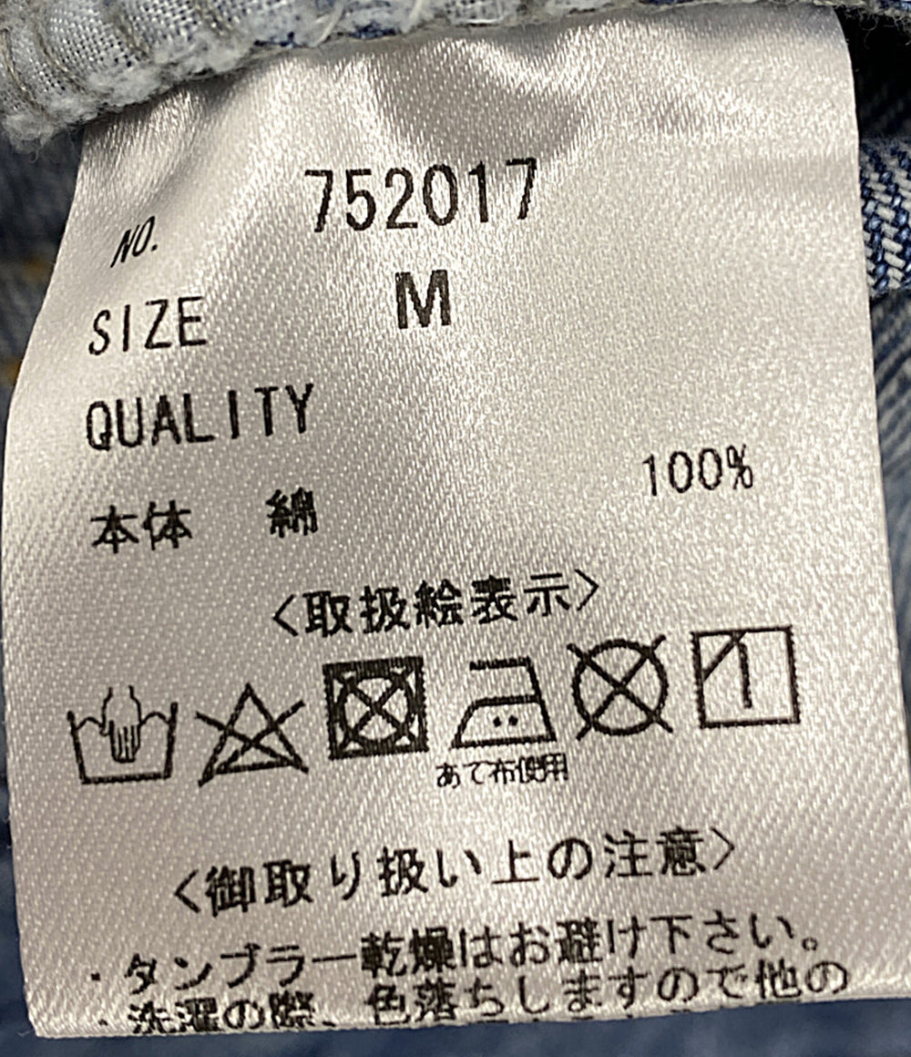 デニムパンツ SUPER WIDE TUCK DENIM     752017 メンズ SIZE M  marjour