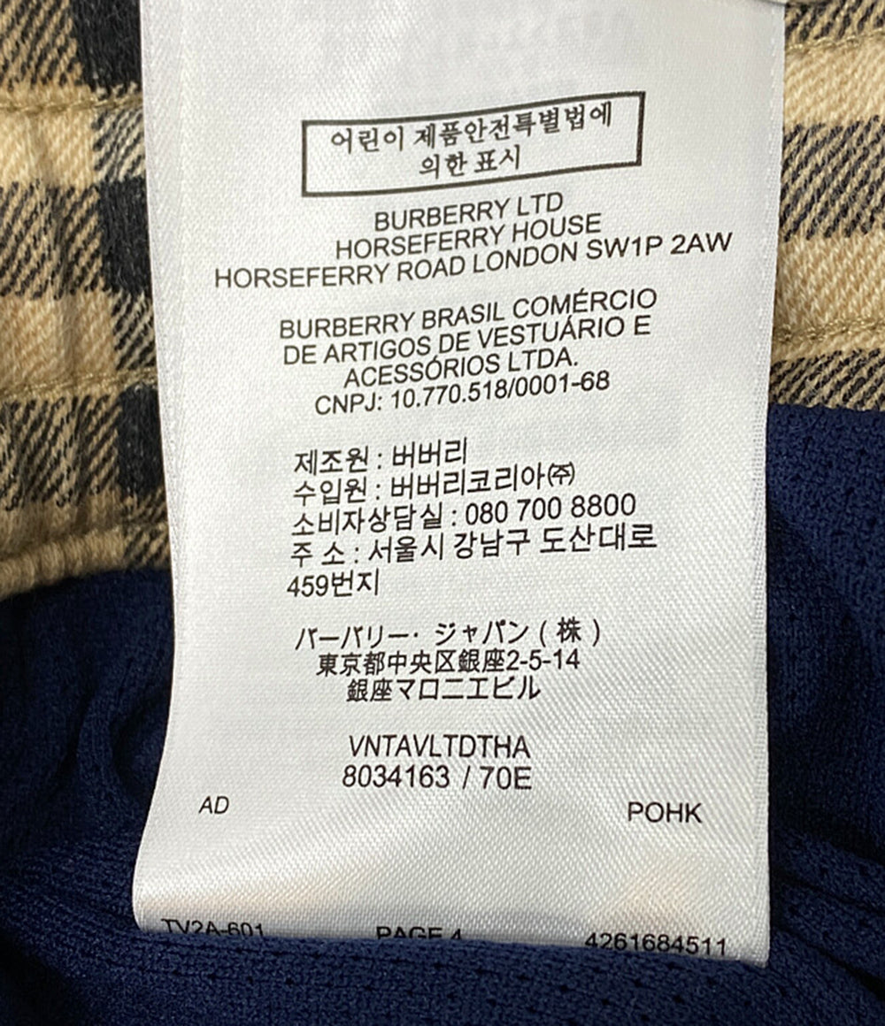 BURBERRY ショートパンツ クレイジーパターンチェックショーツ メンズ