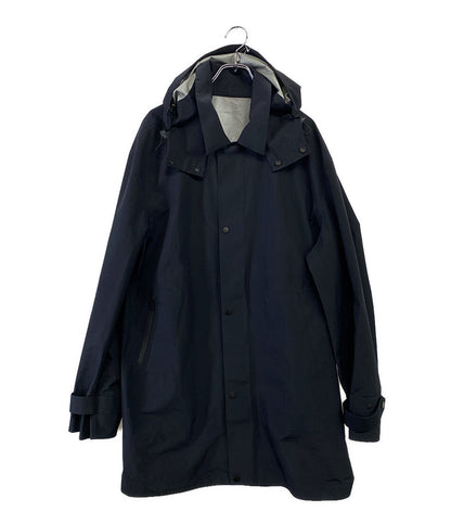 モンクレール  フード付きコート ブラック      メンズ SIZE 4  MONCLER