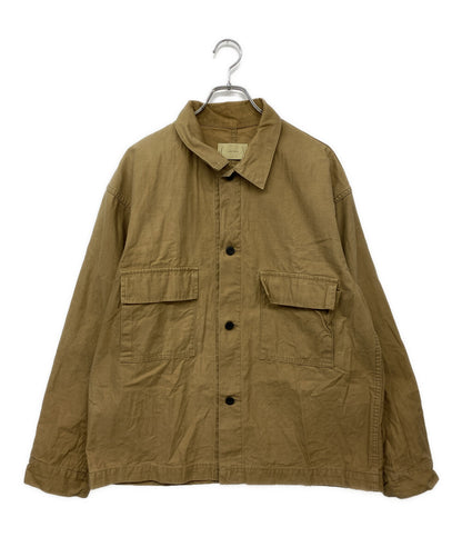 カンタータ ブルゾン Sulfur Back Satin Safari Jacket     23SSCA0388 メンズ SIZE 48  CANTATE