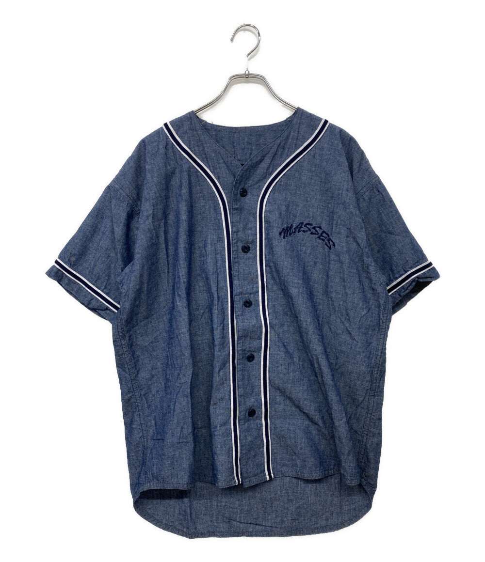 MASSES マシス ベースボールシャツ 24ss メンズ SIZE S