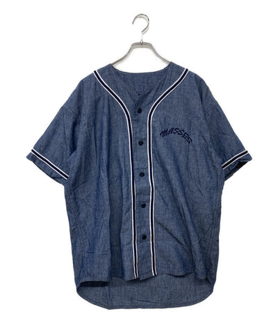 マシス ベースボールシャツ 24ss     メンズ SIZE S  MASSES