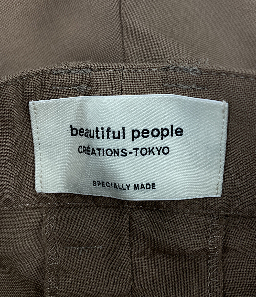 ビューティフルピープル  2タックパンツ      メンズ SIZE 40  beautiful people