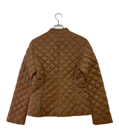 モンクレール  キルティングレザージャケット      レディース SIZE -  MONCLER