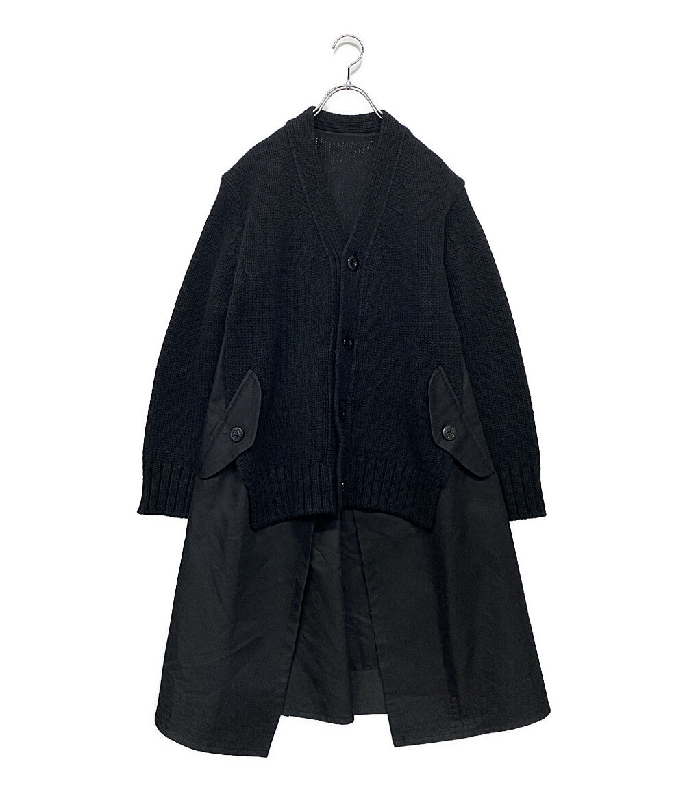 サカイ  カーディガン ドッキングロングカーディガン     23-06778 レディース SIZE 2  sacai