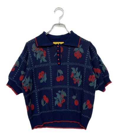 ディアシスターフッド ニット cherry retro knit polo 24SS    SH24SS-011-K レディース SIZE Free  Dear Sisterhood