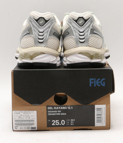 美品 ASICS×KITH キス スニーカー GEL-KAYANO 12.1 1203A555-100 メンズ SIZE 25cm アシックス