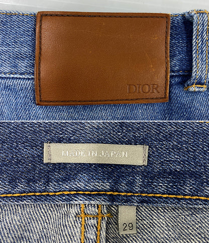 クリスチャンディオール  ショーンステューシー デニムパンツ 蜂ロゴ刺繍デニム      メンズ SIZE 29  Christian Dior×SHAWN STUSSY