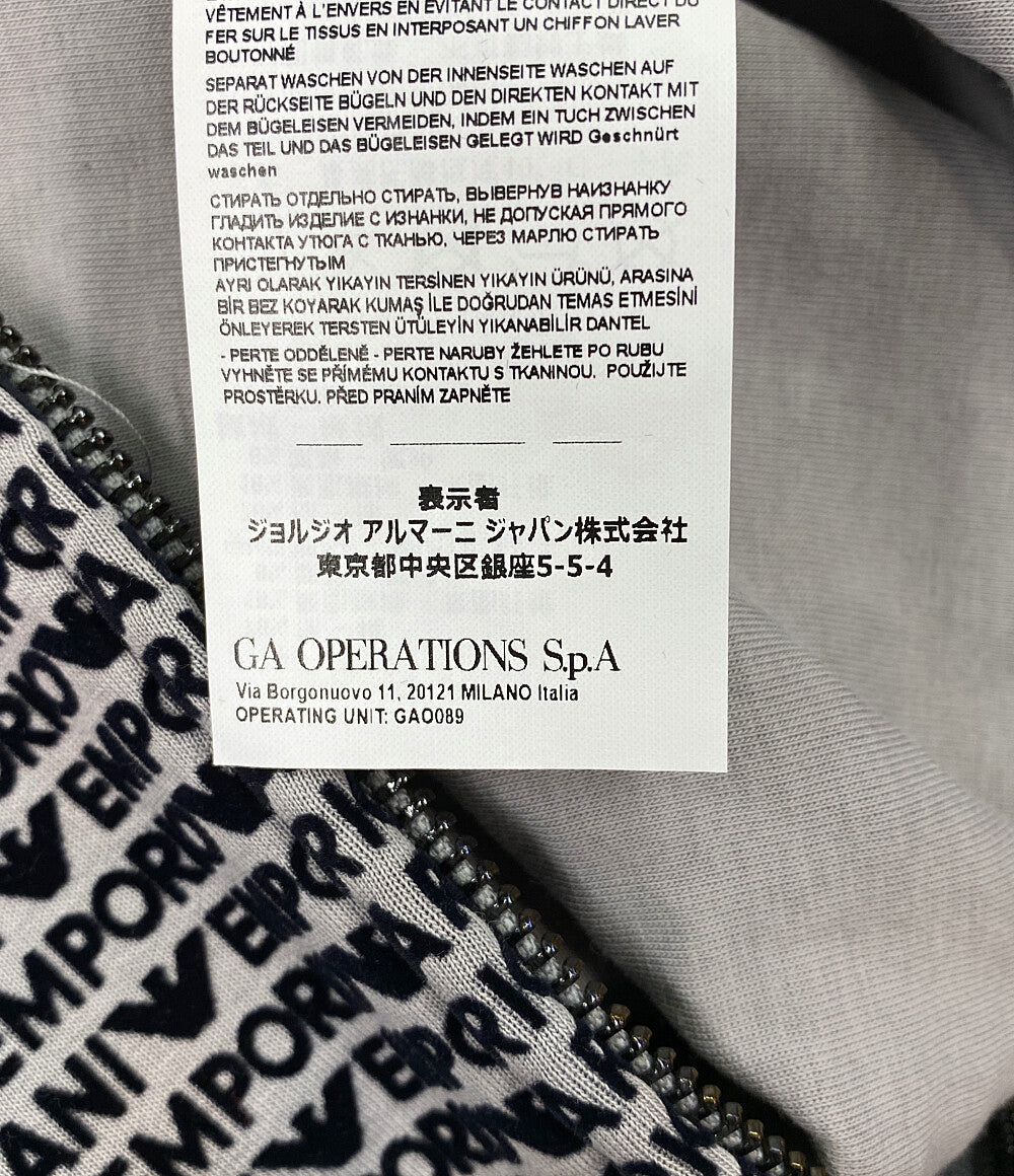 エンポリオアルマーニ  パーカー フード ジップアップ 総柄      メンズ SIZE S  EMPORIO ARMANI