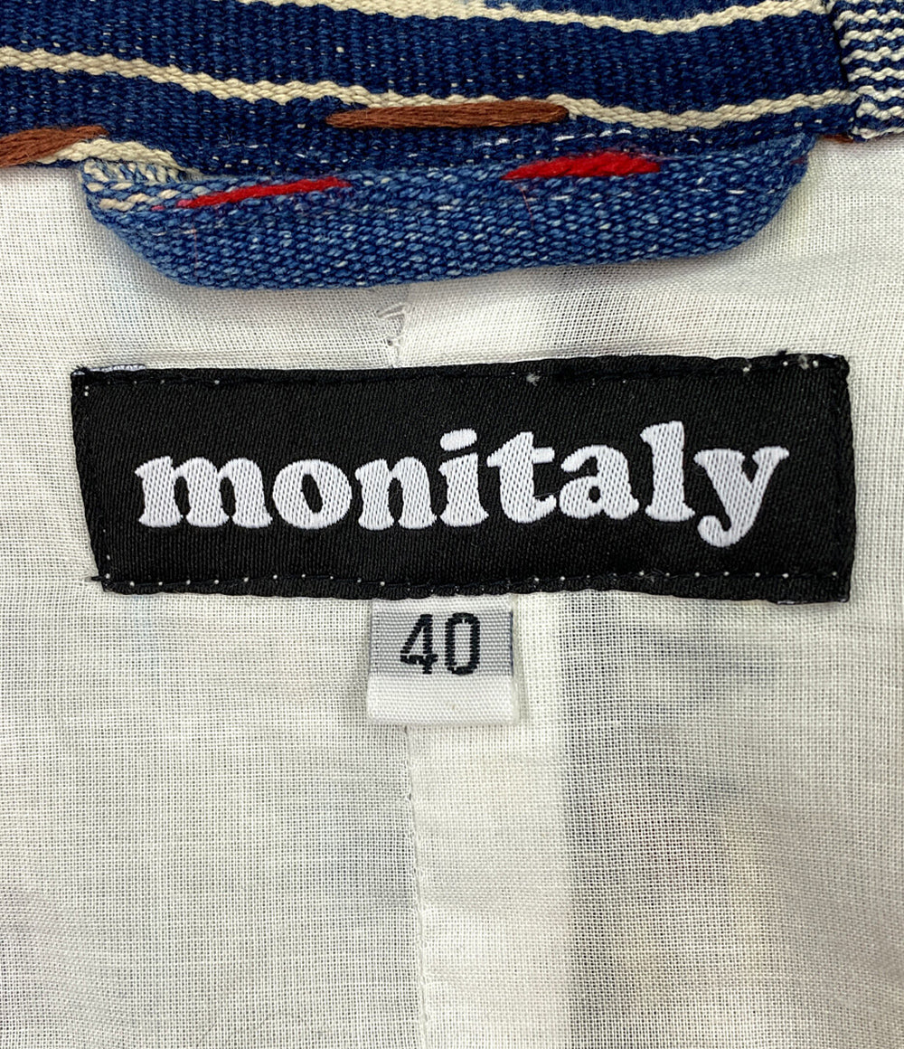 モニタリー  パッチワークジャケット シングル      メンズ SIZE 40  monitaly