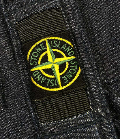 ストーンアイランド  半袖シャツ ワッペン デニムミリタリーシャツ      メンズ SIZE S  STONE ISLAND