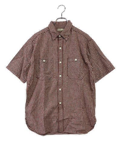 ウエアハウス  半袖シャツ チェック CHECK WORK SHIRT      メンズ SIZE 40  WAREHOUSE