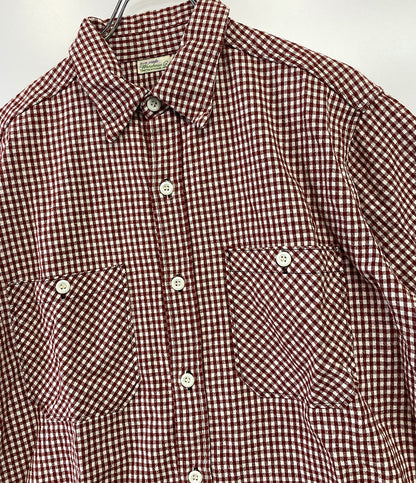 ウエアハウス  半袖シャツ チェック CHECK WORK SHIRT      メンズ SIZE 40  WAREHOUSE