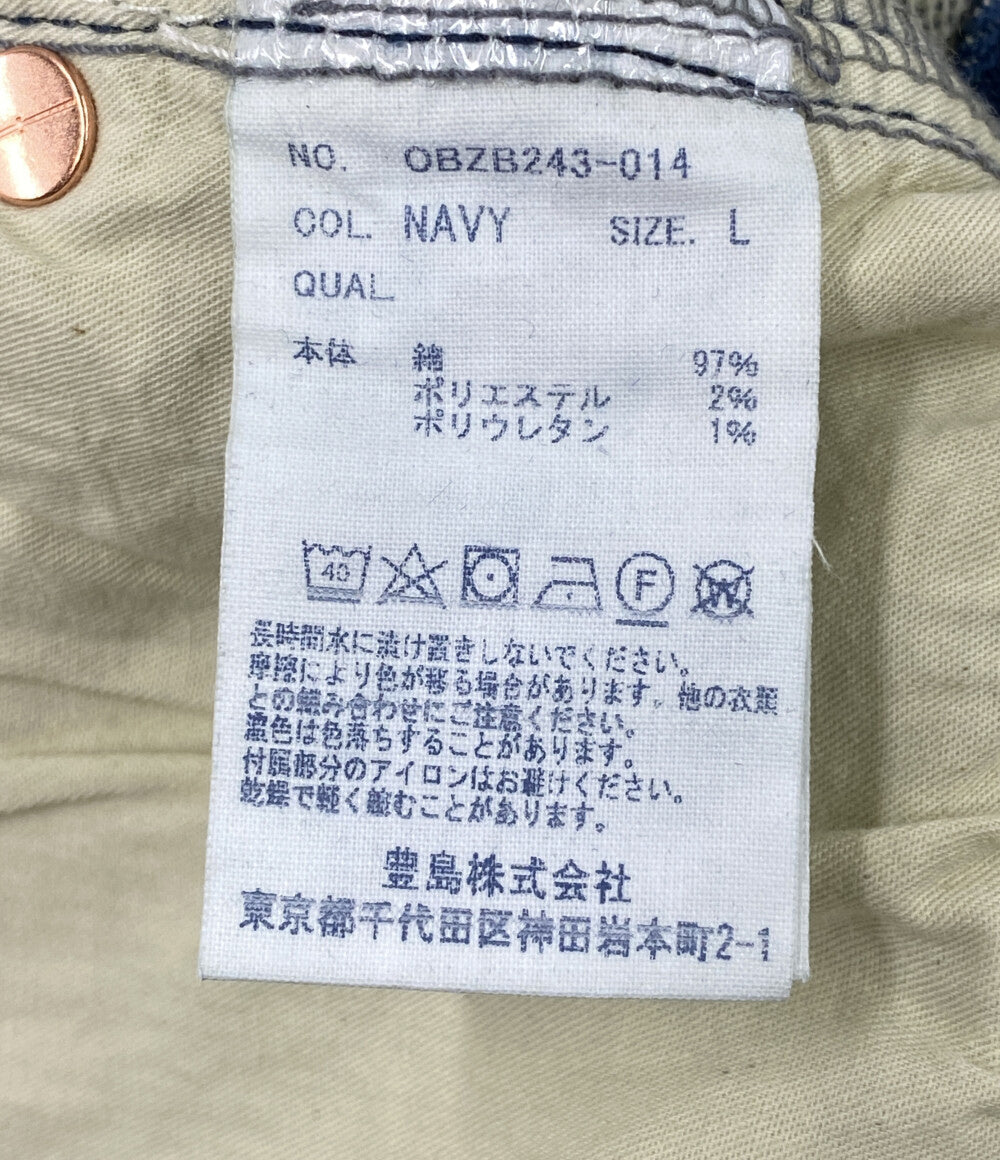 美品 オブレクト デニムパンツ SKO フューチャーフェイス スキニー      メンズ SIZE L  oblekt