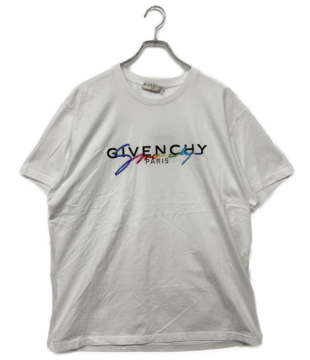 ジバンシィ 美品 半袖Ｔシャツ シグネチャーロゴTシャツ      メンズ SIZE L  GIVENCHY