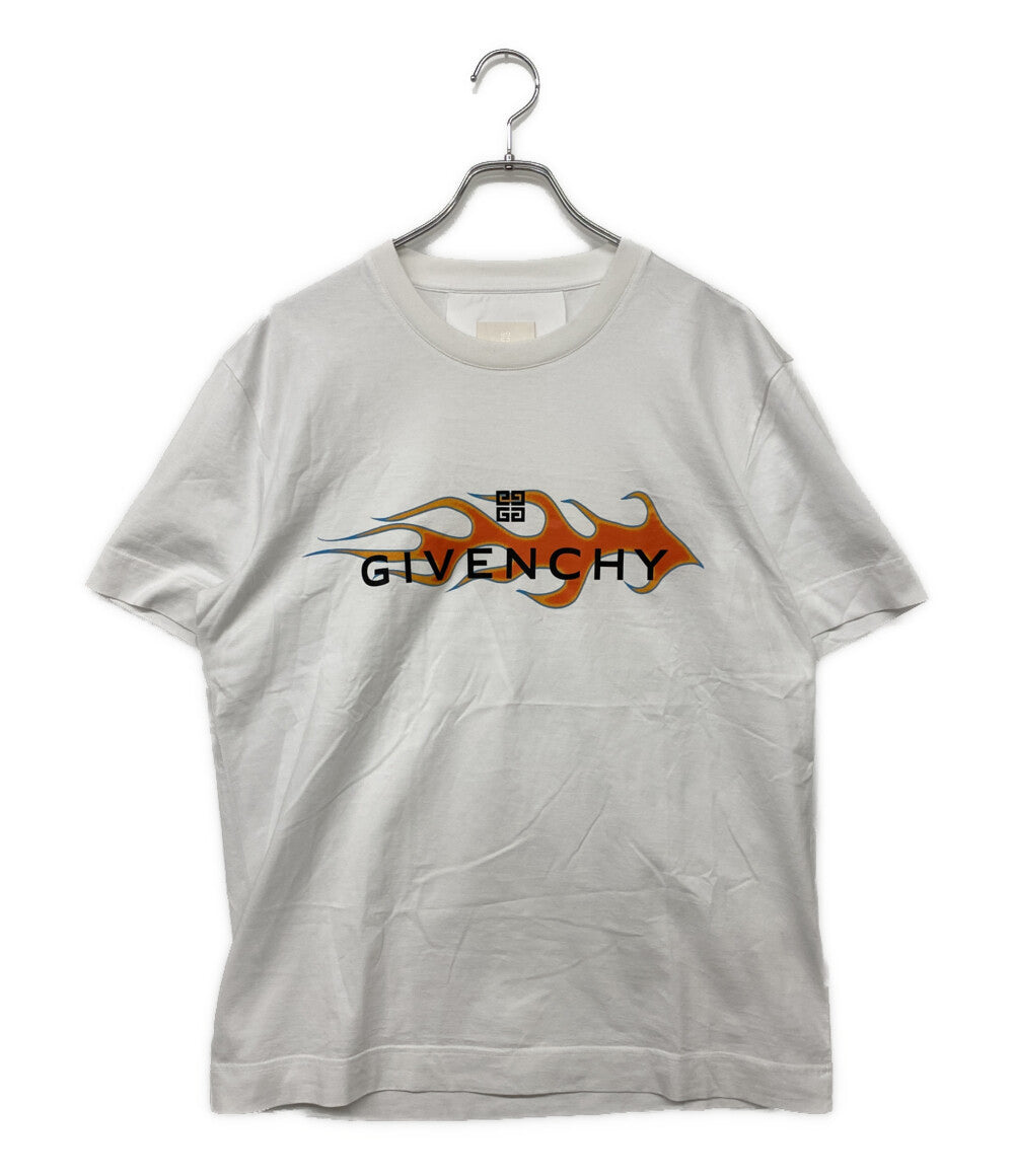 ジバンシィ 美品 半袖Ｔシャツ Flames プリントTシャツ 23AW     メンズ SIZE L  GIVENCHY