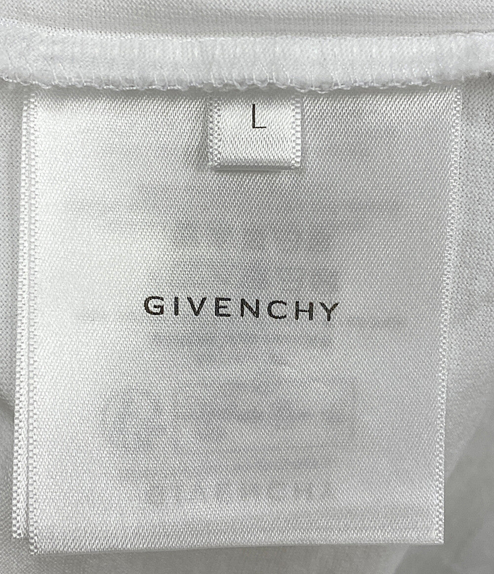 ジバンシィ 美品 半袖Ｔシャツ Flames プリントTシャツ 23AW     メンズ SIZE L  GIVENCHY