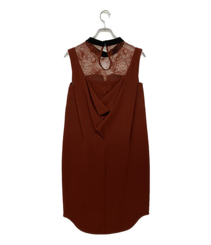 Mame Kurogouchi マメクロゴウチ ワンピース Leaver Lace I-Line Dress 17AW MM17AW-DR080 レディース SIZE 1