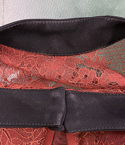 Mame Kurogouchi マメクロゴウチ ワンピース Leaver Lace I-Line Dress 17AW MM17AW-DR080 レディース SIZE 1