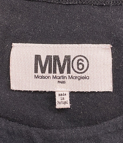 メゾンマルジェラ  エムエムシックス 半袖Ｔシャツ 素材切替ロング丈カットソー      レディース SIZE 1  MM6 Maison Margiela