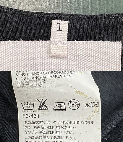 メゾンマルジェラ  エムエムシックス 半袖Ｔシャツ 素材切替ロング丈カットソー      レディース SIZE 1  MM6 Maison Margiela