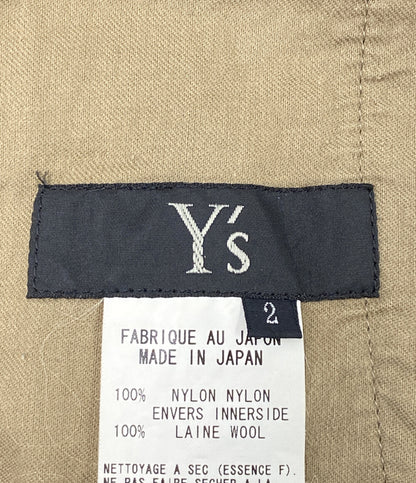 ワイズ ショートパンツ ナイロンワイドショーツ 13SS    YX-P08-606 レディース SIZE 2  Y′s