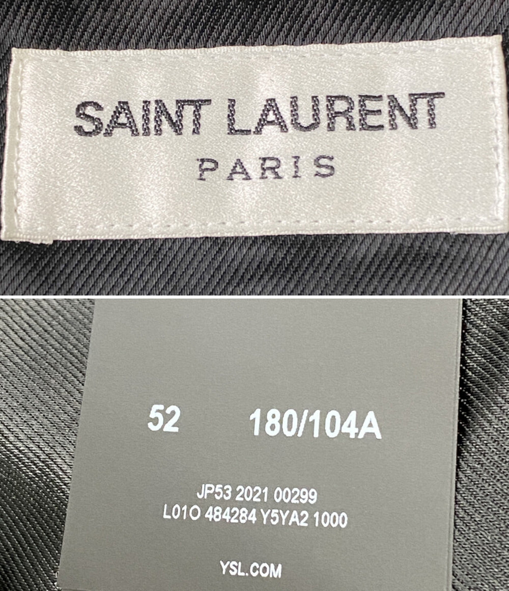 サンローラン  ライダースジャケット ダブルライダース 2021年      メンズ SIZE 52  Saint Laurent