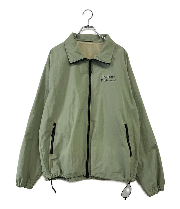 エンノイ ナイロンジャケット ロゴ刺繍 23ss メンズ SIZE XL ENNOY