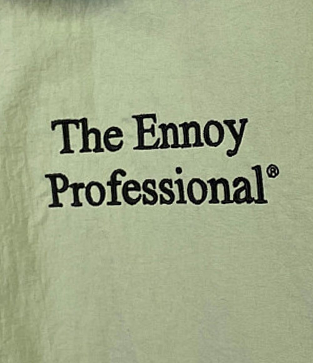 エンノイ ナイロンジャケット ロゴ刺繍 23ss メンズ SIZE XL ENNOY