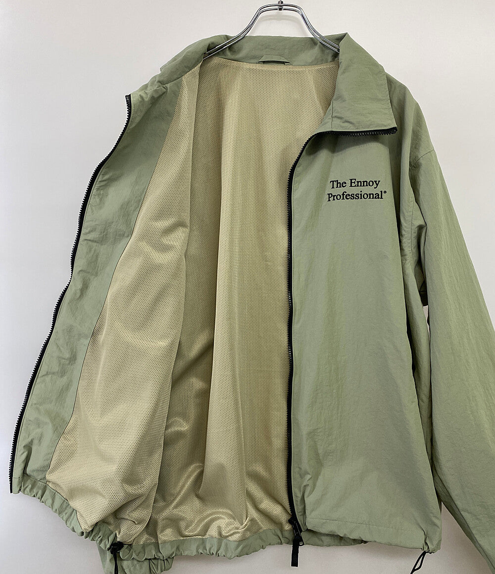 エンノイ ナイロンジャケット ロゴ刺繍 23ss メンズ SIZE XL ENNOY