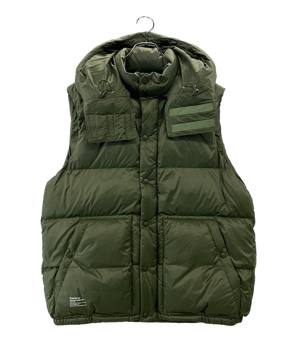 Fresh Service フレッシュサービス ダウンベスト メンズ SIZE M