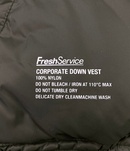 Fresh Service フレッシュサービス ダウンベスト メンズ SIZE M