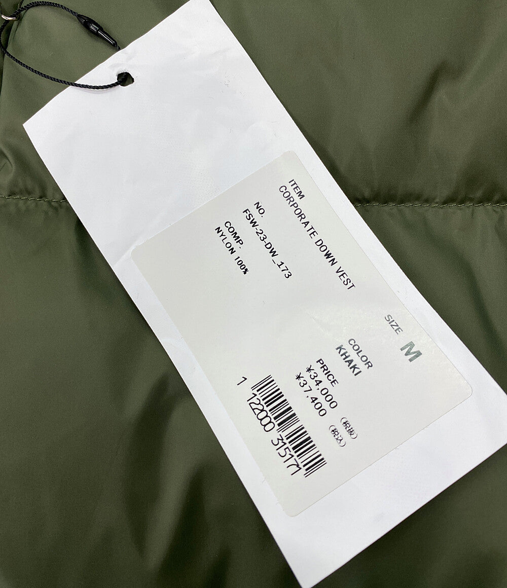 Fresh Service フレッシュサービス ダウンベスト メンズ SIZE M