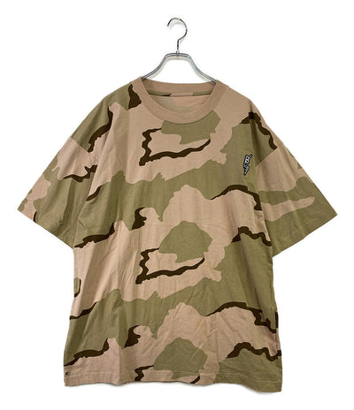 ブレス  半袖Ｔシャツ 迷彩柄刺繍ロゴカットソー 22ss     メンズ SIZE L  BLESS