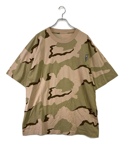 ブレス  半袖Ｔシャツ 迷彩柄刺繍ロゴカットソー 22ss     メンズ SIZE L  BLESS