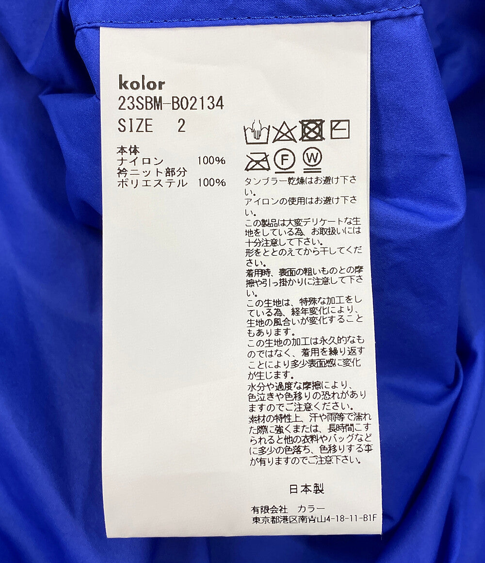 美品 カラー ビーコン 半袖シャツ 切替 23ss     メンズ SIZE 2  kolor BEACON