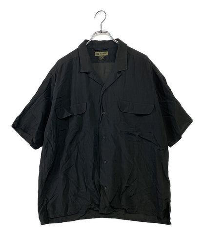 NIGEL CABOURN 半袖シャツ オープンカラー レーヨン メンズ SIZE 50 ナイジェルケーボン