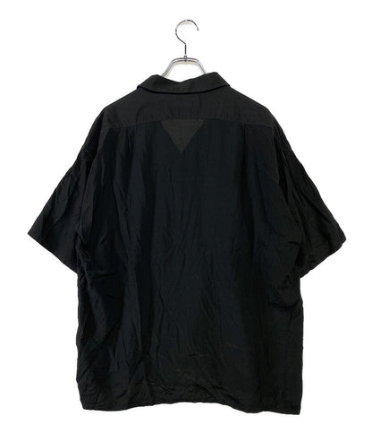 NIGEL CABOURN 半袖シャツ オープンカラー レーヨン メンズ SIZE 50 ナイジェルケーボン