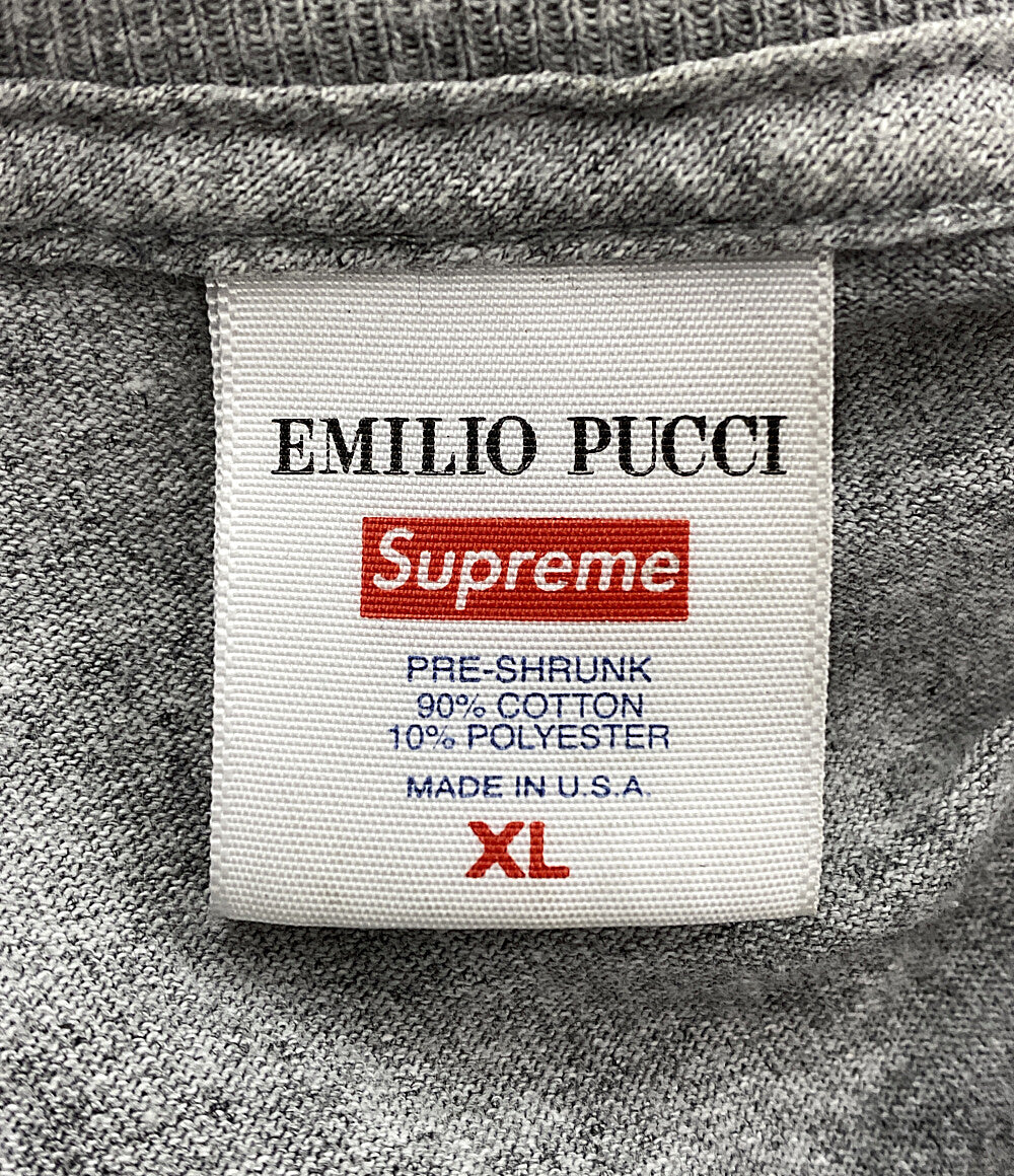 シュプリーム 半袖Ｔシャツ EMILIO PUCCI メンズ SIZE XL Supreme